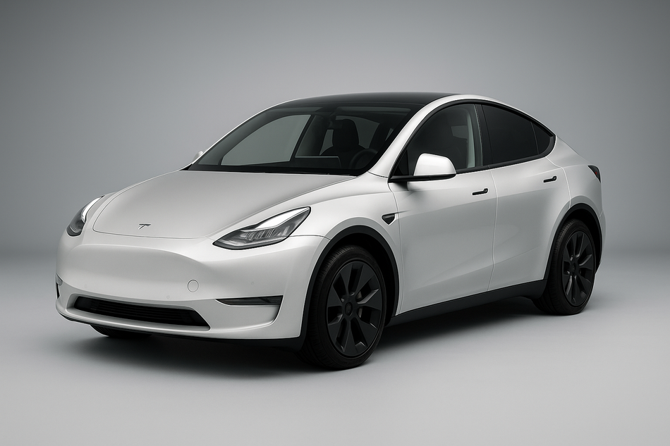 Tailored velour car mats for TESLA MODEL Y