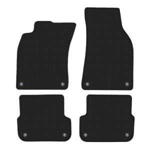 Tailored velour car mats for Audi A6 C6 (2004-2006)