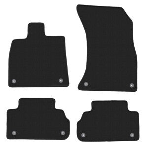 Tailored velour car mats for Audi Q5 II 2017-2024