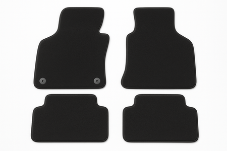 Tailored velour car mats for Audi TT 2006-2014
