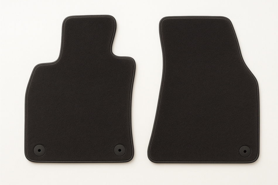 Tailored velour car mats for Audi TT MK3 2014-2024