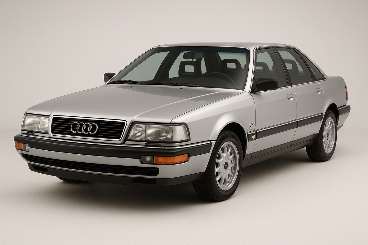 Tailored velour car mats for Audi V8 AUTOMATIC (1988-1994)