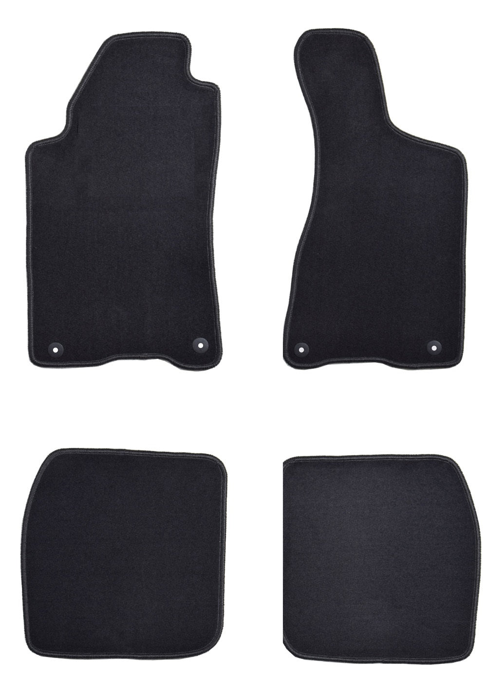 Tailored velour car mats for AUDI 90 COUPE 1988-1996