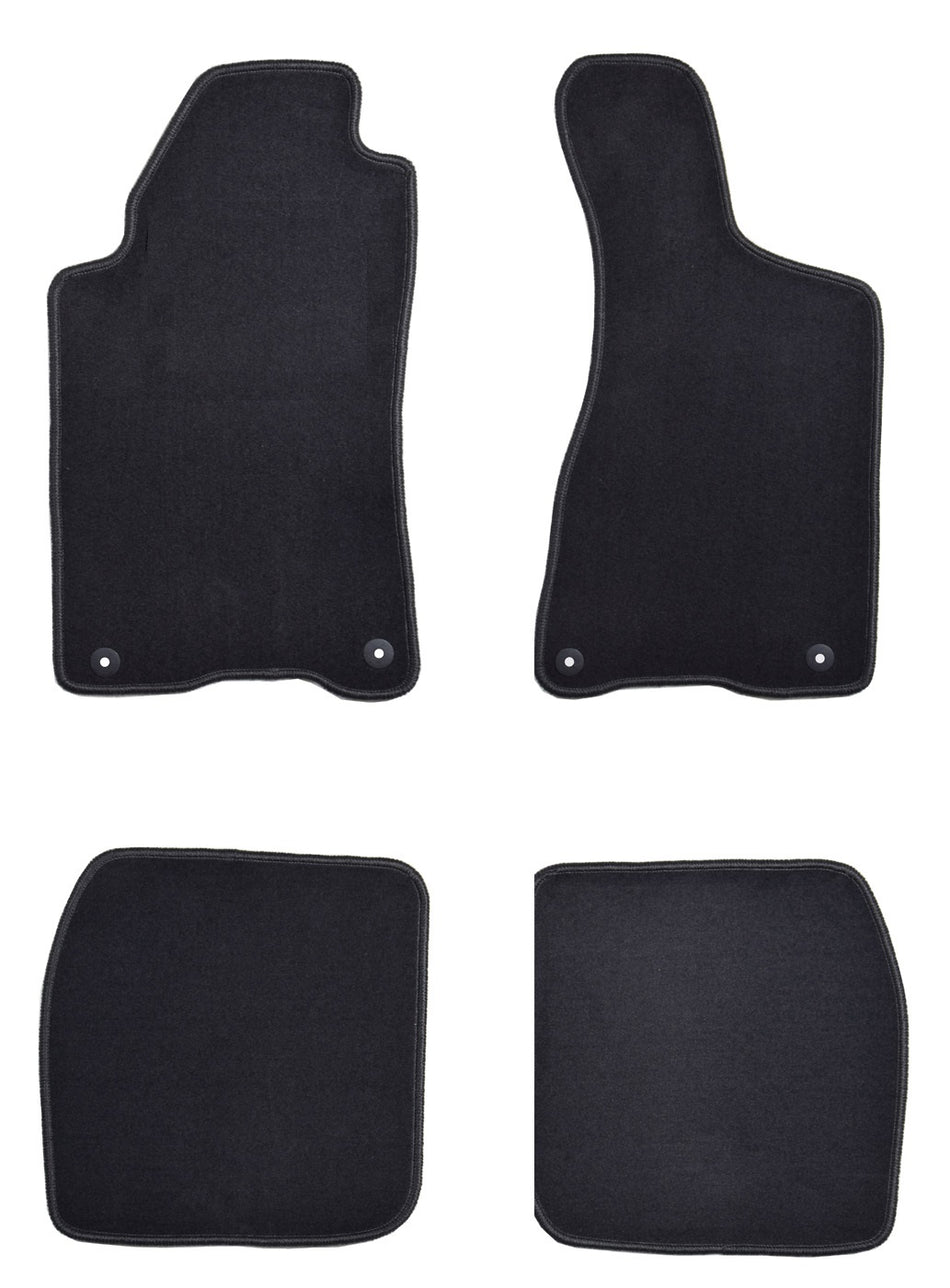 Tailored velour car mats for AUDI 90 COUPE 1988-1996