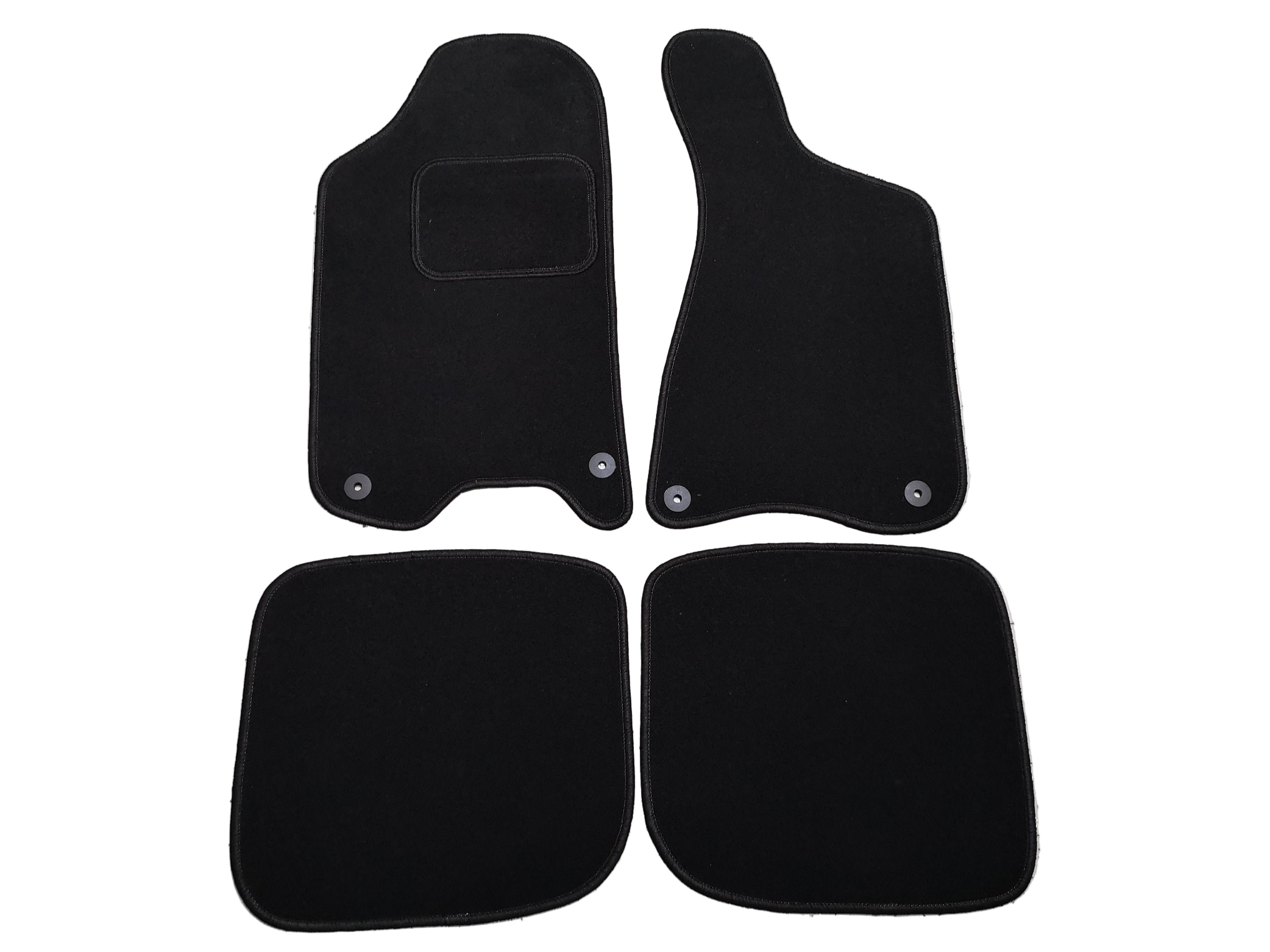 Tailored velour car mats for Audi B4 1991-1996