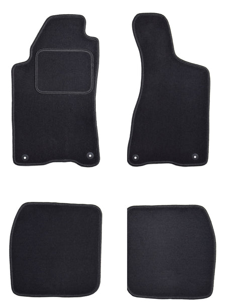 Tailored velour car mats for Audi B4 COUPE 1991-1996