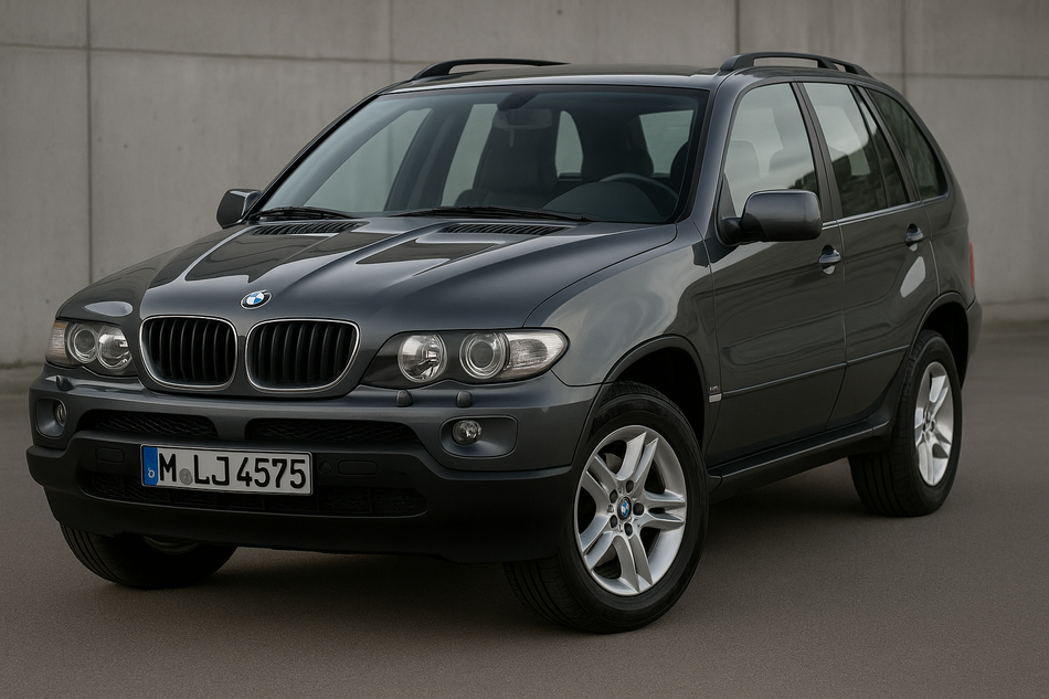Tailored velour car mats for BMW X5 E53 (2000-2007)