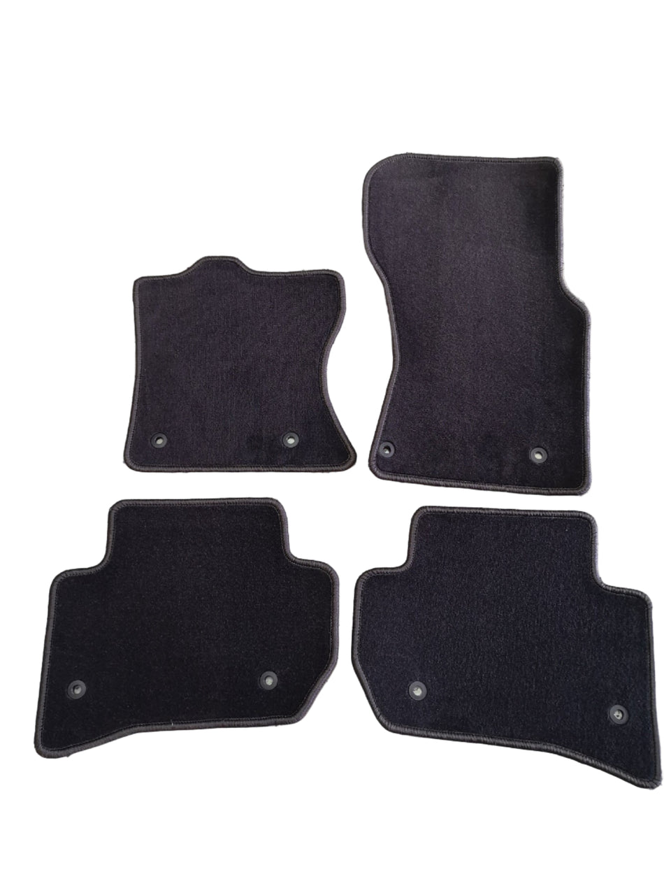 Tailored velour car mats for Jaguar F-PACE (2017-2025)