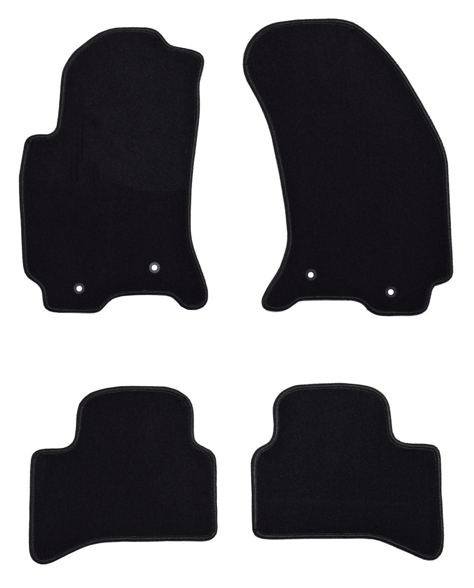 Tailored velour car mats for Jaguar X-TYPE 2001-2009