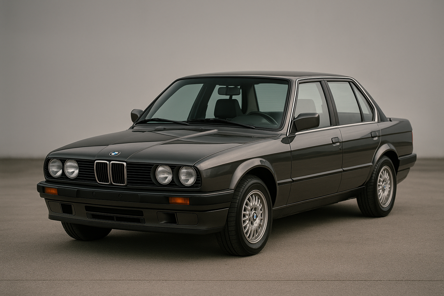 Tailored velour car mats for BMW 3 SERIES E30 4 DOOR (1982-1991)