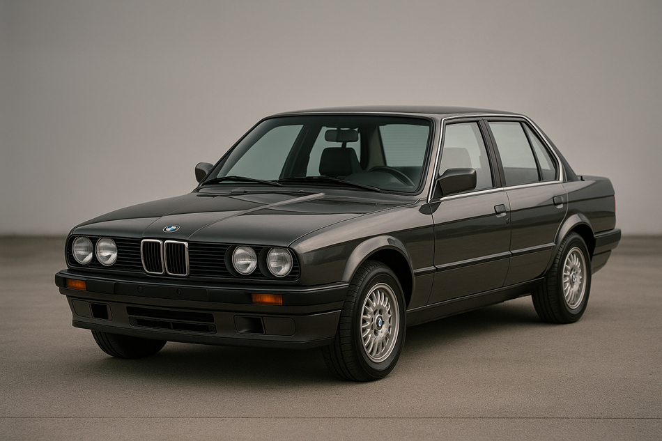 Tailored velour car mats for BMW 3 SERIES E30 4 DOOR (1982-1991)