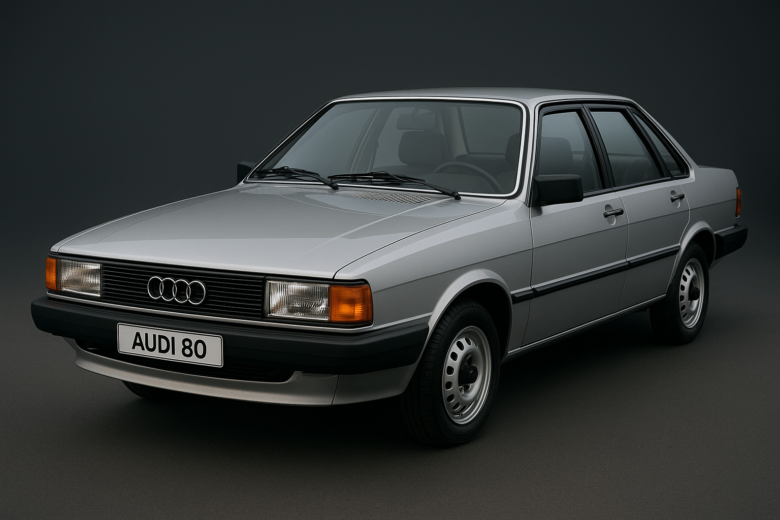Tailored velour car mats for AUDI 80/90 1979-1986
