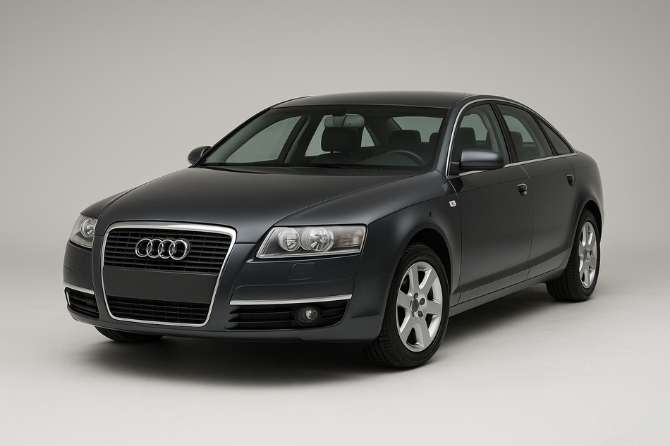 Tailored velour car mats for Audi A6 C6 (2004-2006)