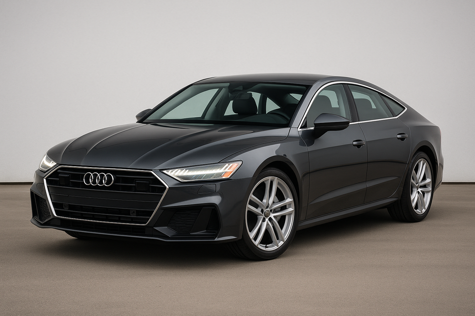 Tailored velour car mats for Audi A7 SPORTBACK 4K8 2018-2025