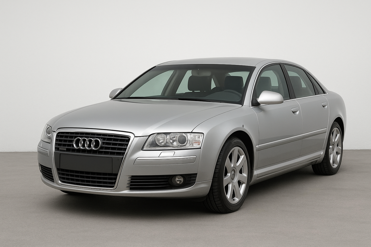 Tailored velour car mats for Audi A8 D3 2002-2010