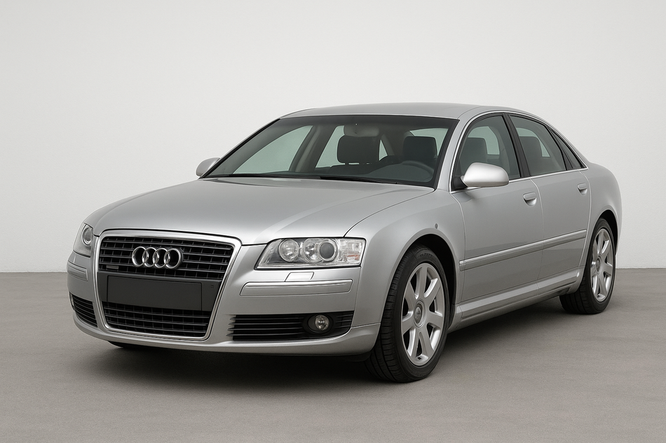 Tailored velour car mats for Audi A8 D3 2002-2010