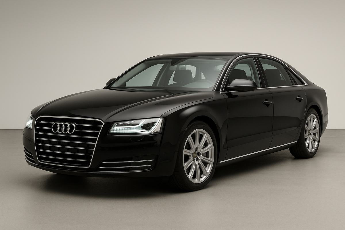 Tailored velour car mats for Audi A8 D4 (2010-2017)