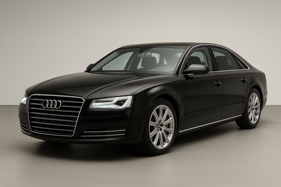 Tailored velour car mats for Audi A8 D4 (2010-2017)