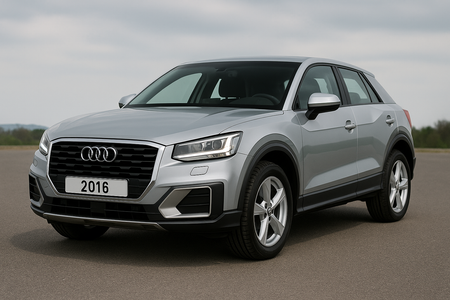 Tailored velour car mats for Audi Q2 (2016-2022)