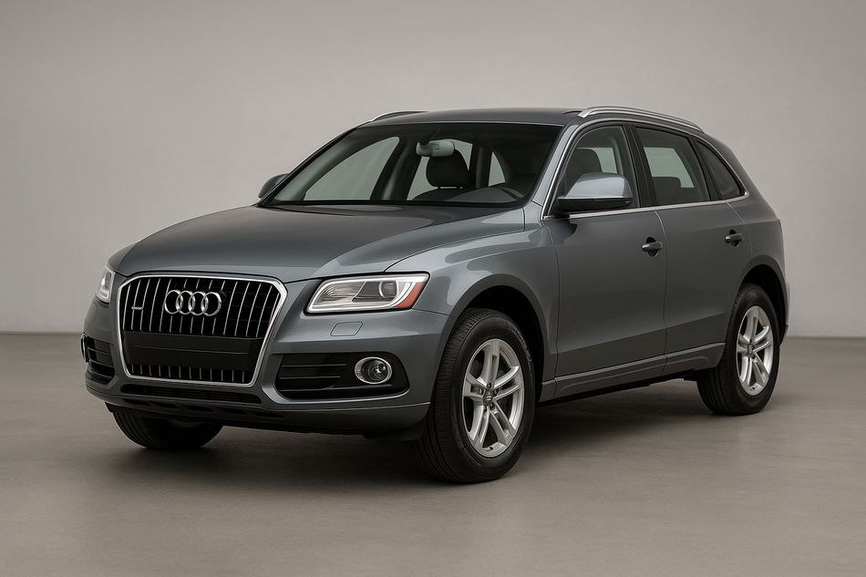 Tailored velour car mats for Audi Q5 I 2008-2017