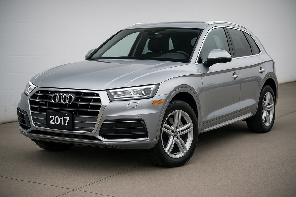 Tailored velour car mats for Audi Q5 I 2008-2017