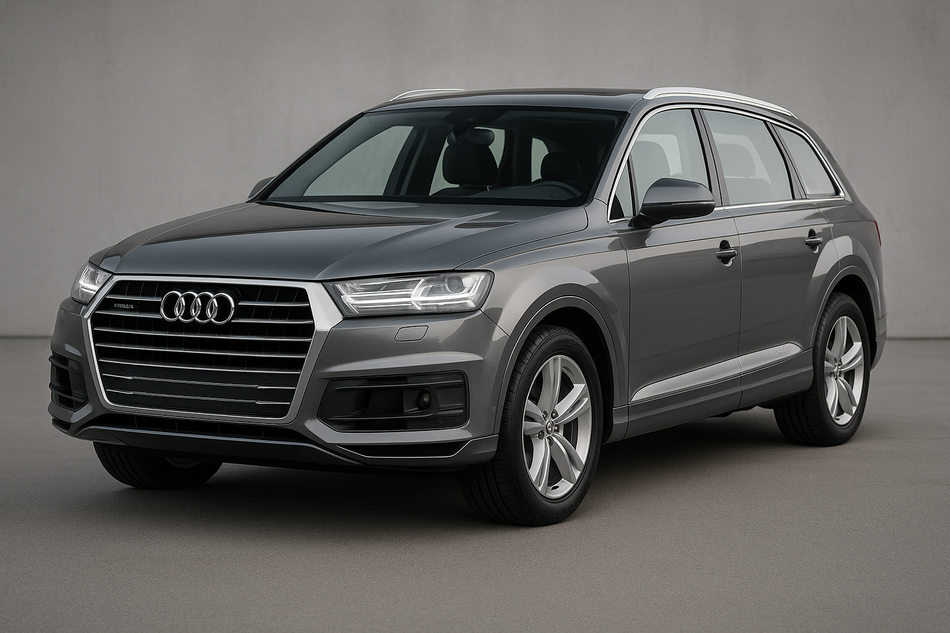 Tailored velour car mats for Audi Q7 II 2015-