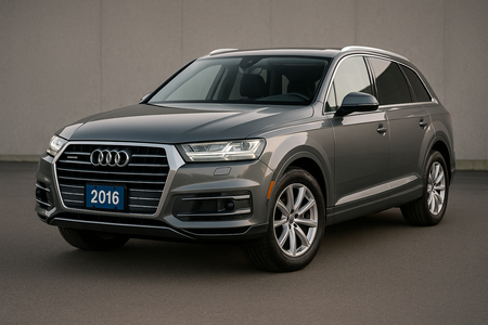 Tailored velour car mats for Audi Q7 II 2015-