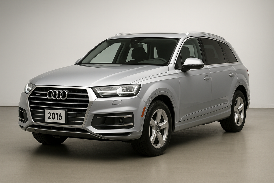Tailored velour car mats for Audi Q7 II 2015-
