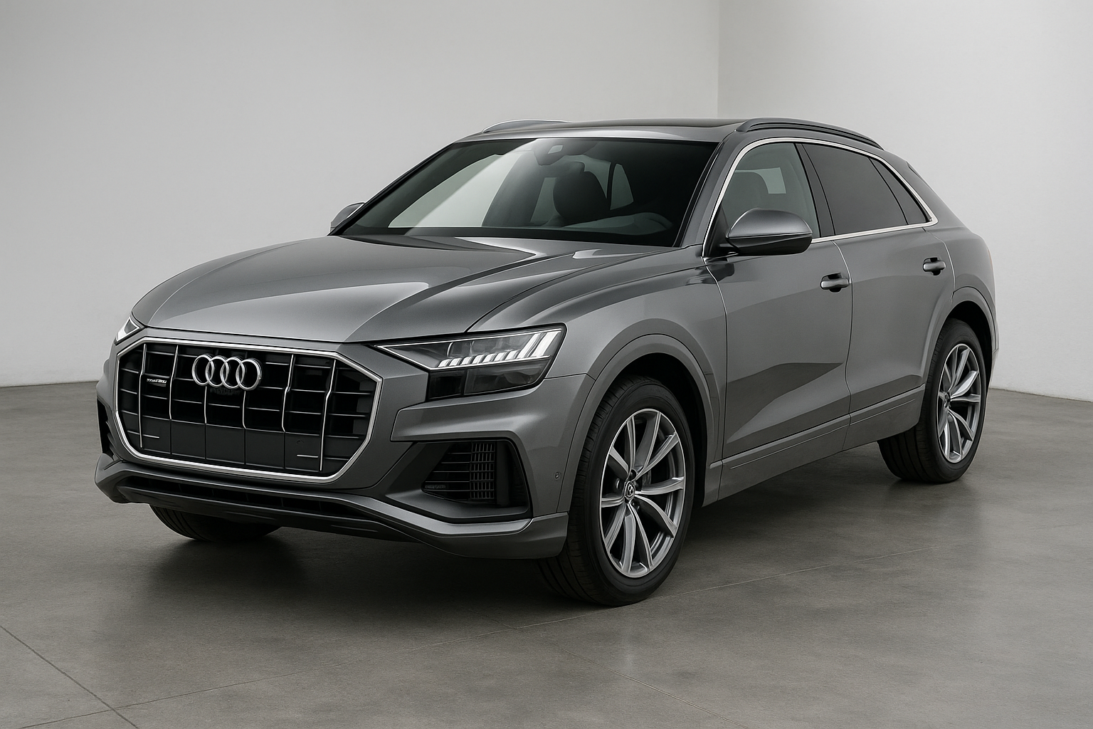 Tailored velour car mats for Audi Q8 2019-