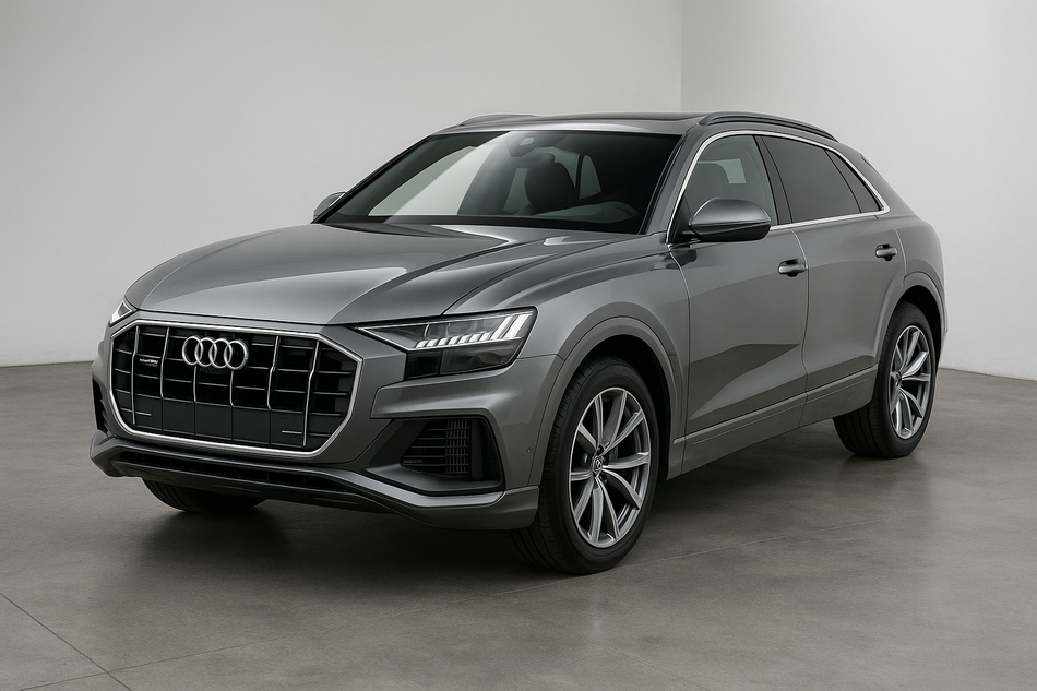 Tailored velour car mats for Audi Q8 2019-