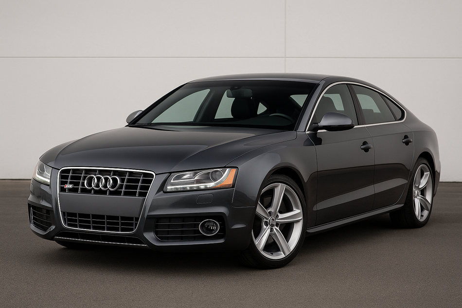 Tailored velour car mats for Audi S5 SPORTBACK 2007-2011