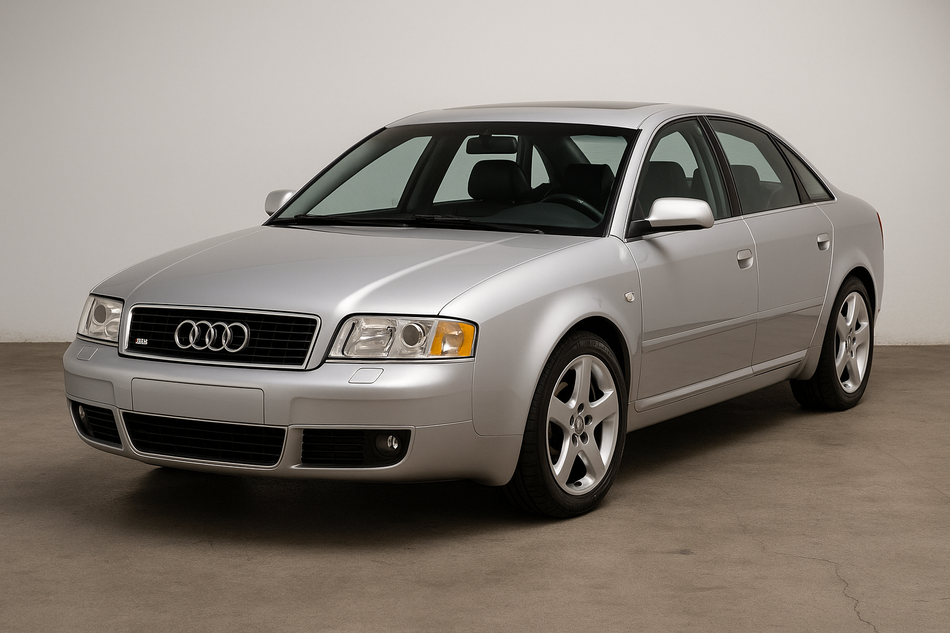 Tailored velour car mats for Audi S6 1999-2003