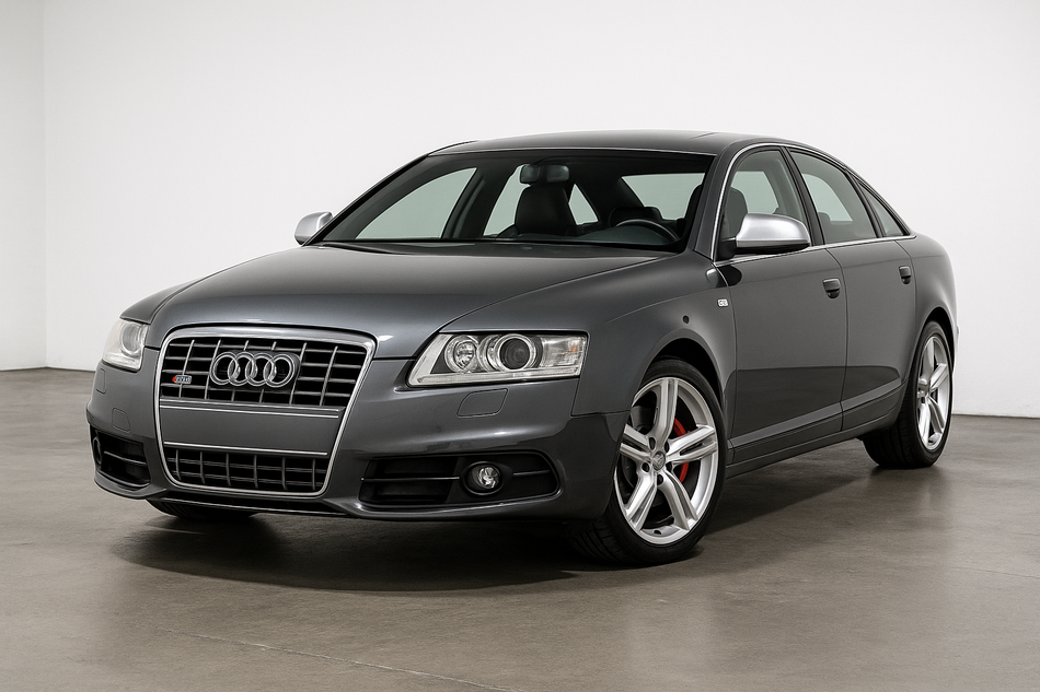 Tailored velour car mats for Audi S6 C6 2006-2011