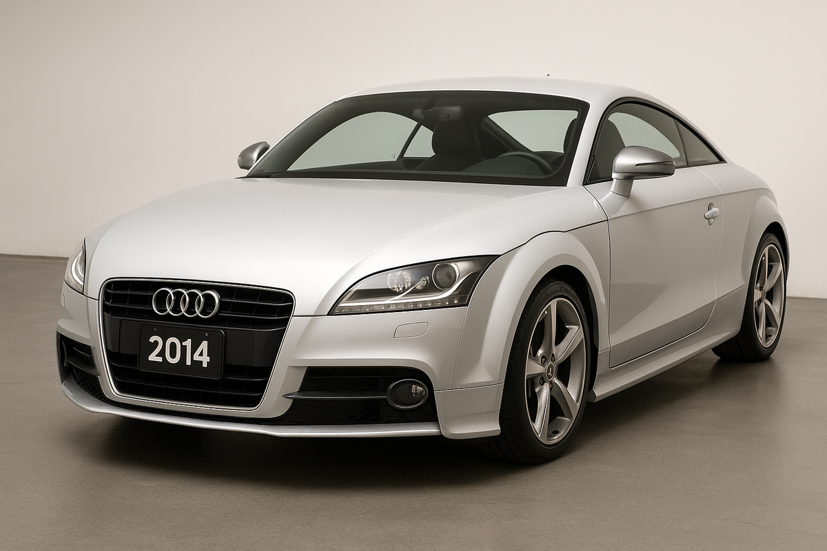 Tailored velour car mats for Audi TT 2006-2014
