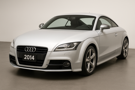 Tailored velour car mats for Audi TT 2006-2014