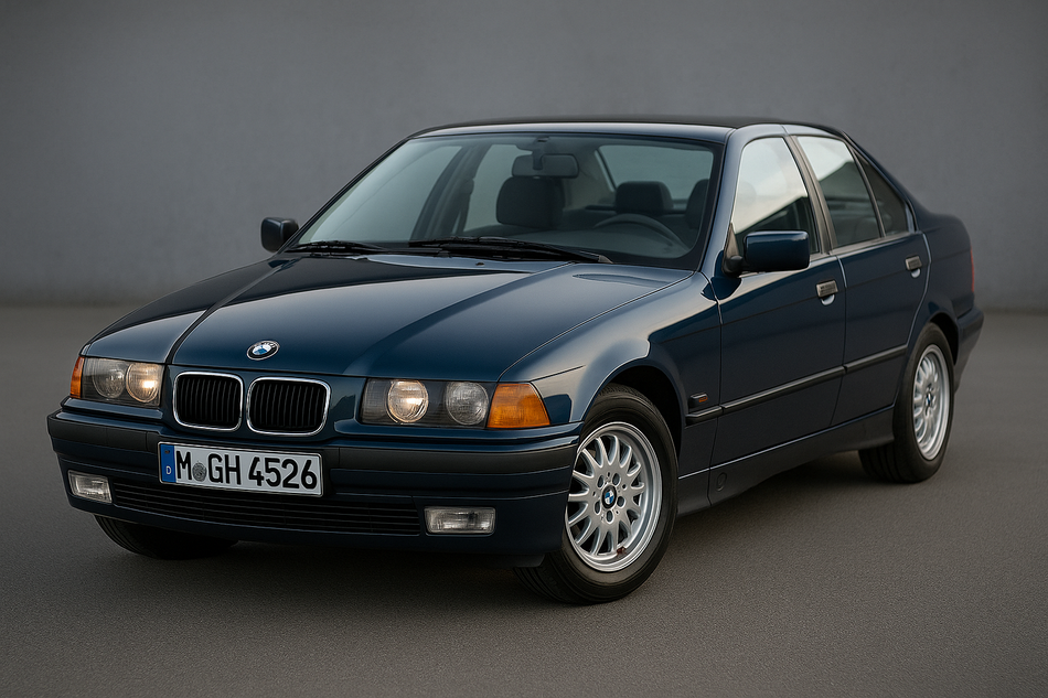 Tailored velour car mats for BMW 3 SERIES E36 4 DOOR (1991-1998)