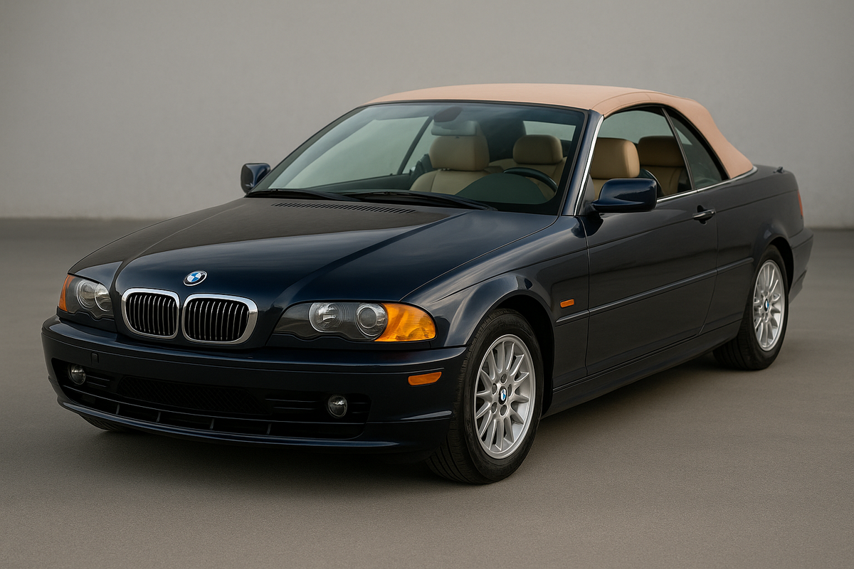 Tailored velour car mats for BMW 3 SERIES E46 CABRIO (1999-2005)