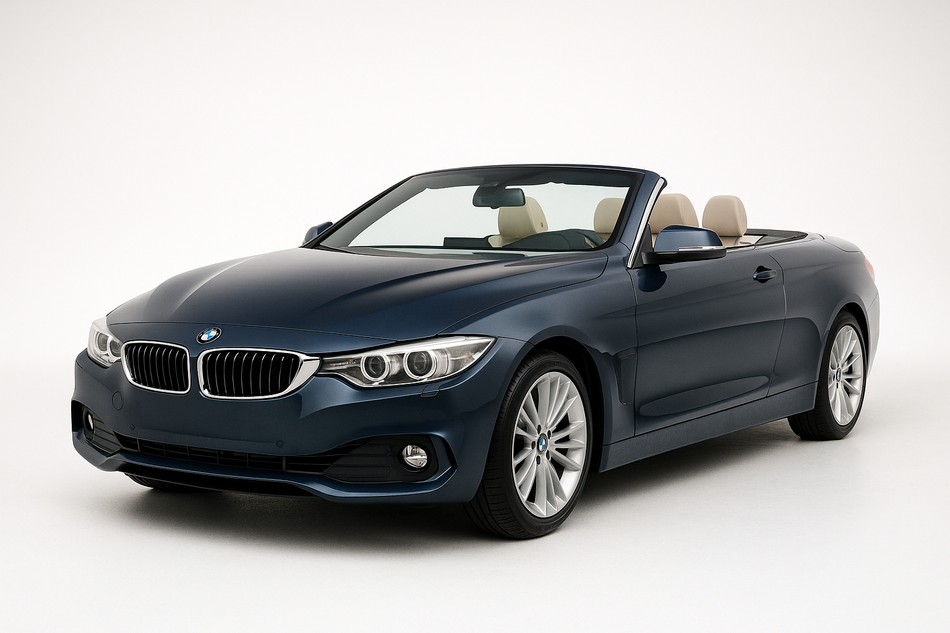 Tailored velour car mats for BMW 4 SERIES CONVERTIBLE F33 (2013-2020)