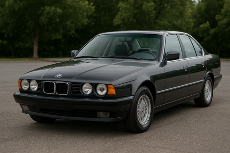 Tailored velour car mats for BMW 5 SERIES E34 (1988-1995)