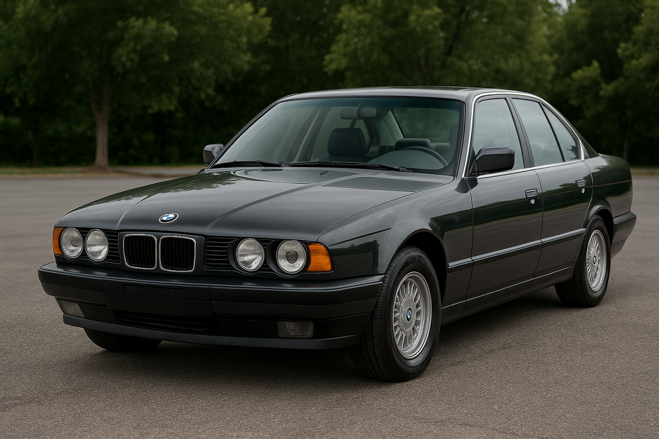 Tailored velour car mats for BMW 5 SERIES E34 (1988-1995)