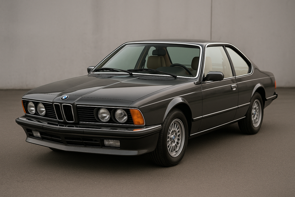 Tailored velour car mats for BMW 6 SERIES E24 (1976-1989)