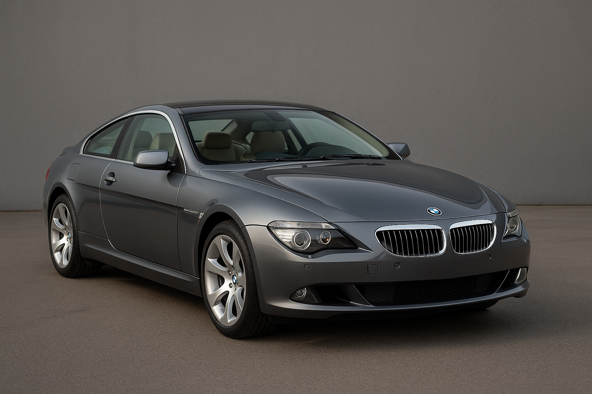 Tailored velour car mats for BMW 6 SERIES E63 (2003-2010)