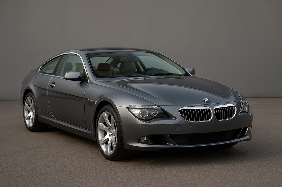 Tailored velour car mats for BMW 6 SERIES E63 (2003-2010)