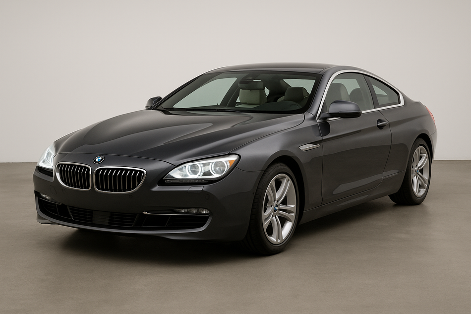 Tailored velour car mats for BMW 6 SERIES COUPE F13 (2011-2018)