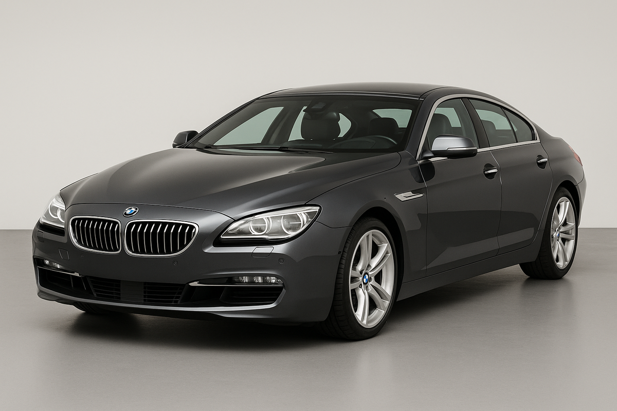 Tailored velour car mats for BMW 6 SERIES GRAN COUPE F06 (2011-2018)