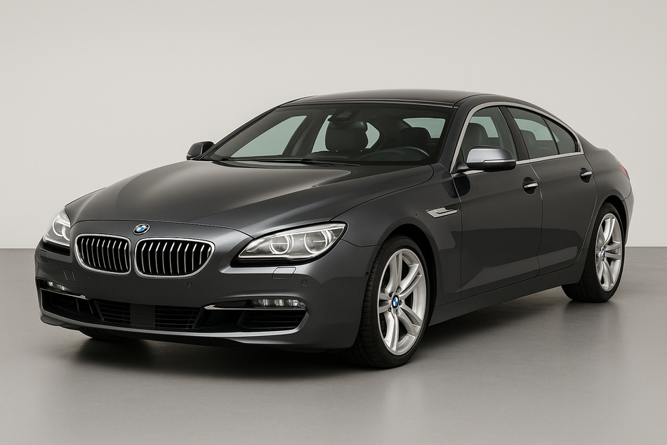 Tailored velour car mats for BMW 6 SERIES GRAN COUPE F06 (2011-2018)