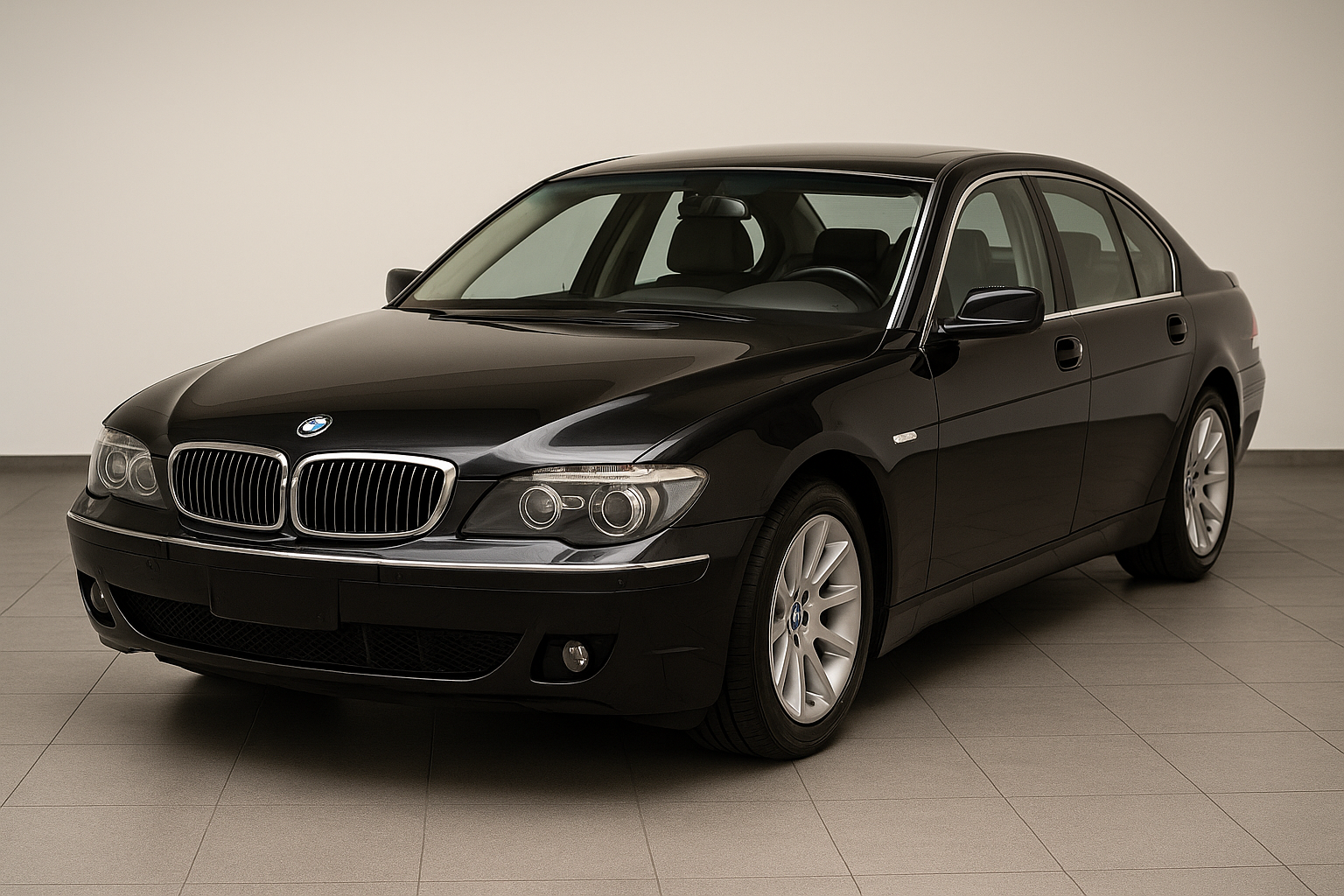 Tailored velour car mats for BMW 7 SERIES E65 (2001-2008)
