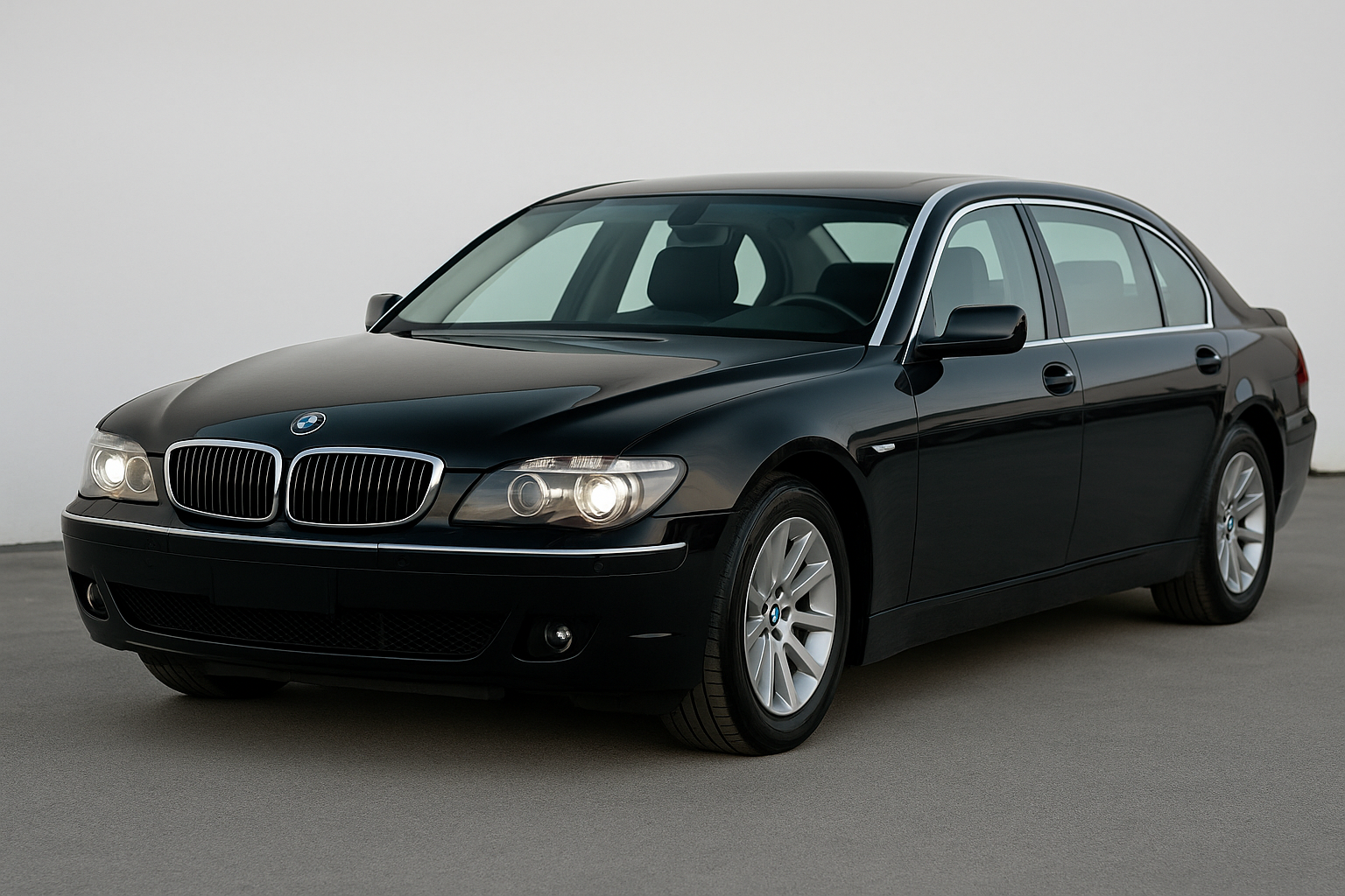 Tailored velour car mats for BMW 7 SERIES LONG E66 (2001-2008)