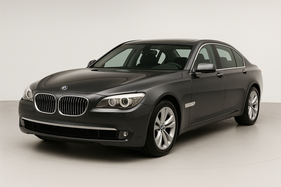 Tailored velour car mats for BMW 7 SERIES F01  (2008-2015)