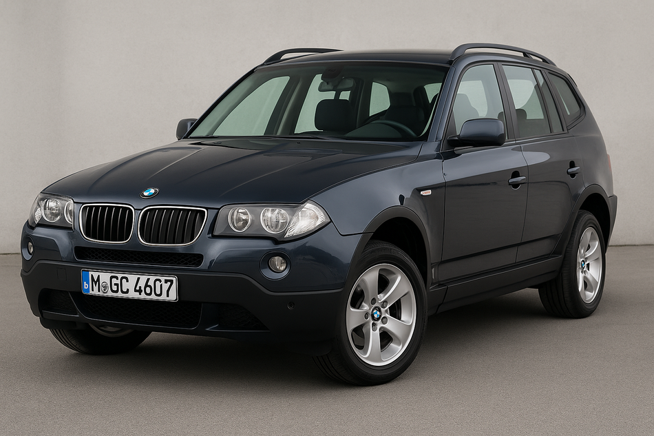 Tailored velour car mats for BMW X3 E83 (2003-2010)